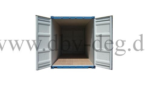 Seecontainer Double Door 20 FT. geöffnet
