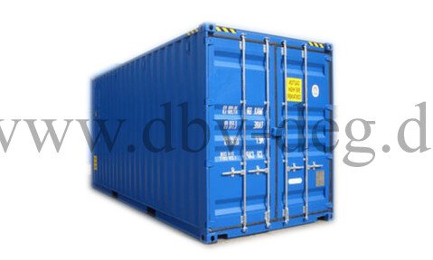 Seecontainer High Cube 20 FT. geschlossen